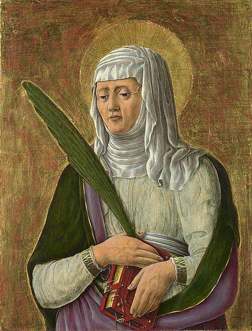 A Female Saint, 1458, Giorgio Schiavone