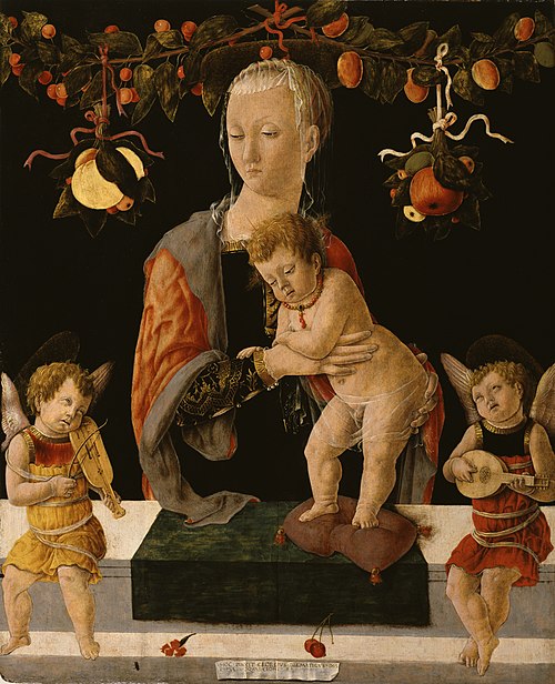 Madonna and Child with Angels, 1459, Giorgio Schiavone