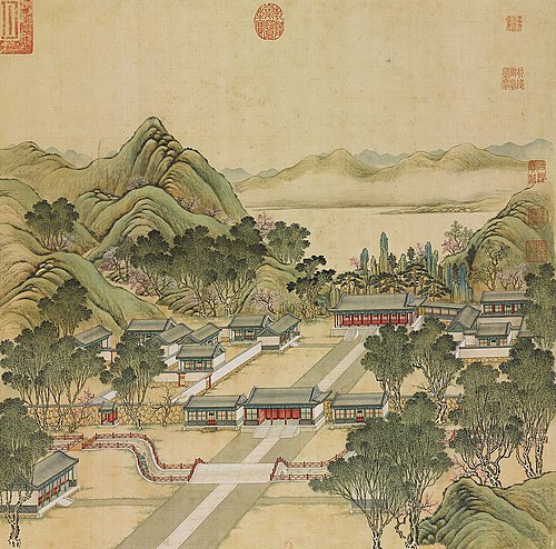 Forty Scenes of the Yuanmingyuan, 1744, Tang Dai