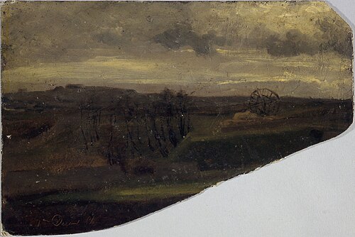 Campagne aux environs de Paris, 1854, Charles-Émile Cuisin