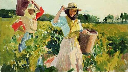Vendimiando, Jerez, 1914, Joaquín Sorolla