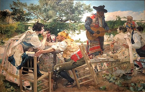 Valencian Scene, 1893, Joaquín Sorolla