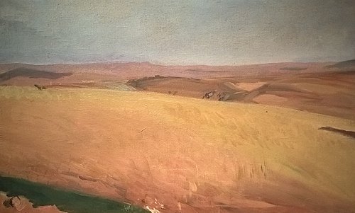 Campos de trigo, Castela, 1913, Joaquín Sorolla