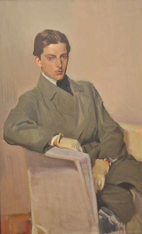 Retrato de Joaquín Sorolla García, hijo de Joaquín Sorolla y Bastida, 1917, Joaquín Sorolla