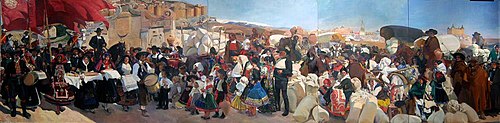 Castilla, the feast of Bread, 1913, Joaquín Sorolla