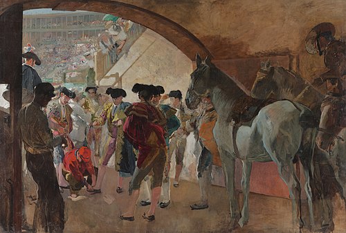 Before the Bullfight, 1900, Joaquín Sorolla