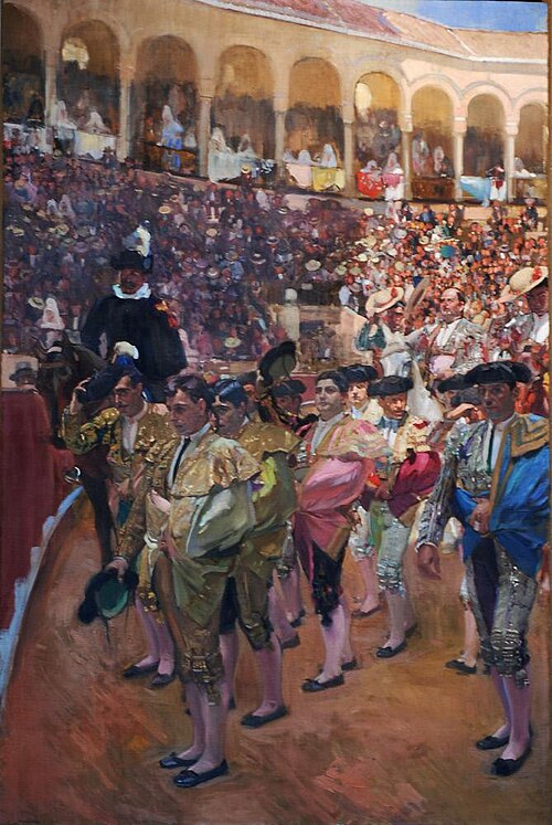 Sevilla, The Bullfighters, 1915, Joaquín Sorolla