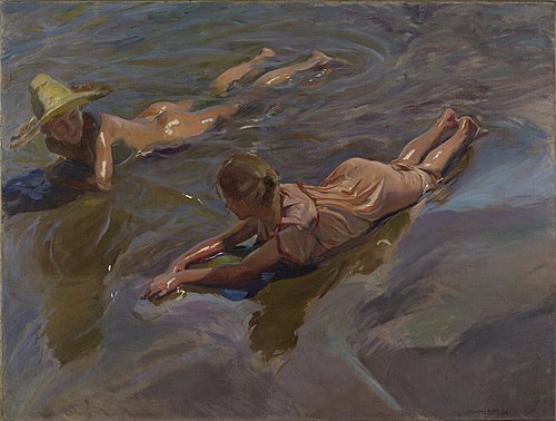 Sea Idyll, 1908, Joaquín Sorolla