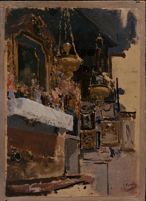 Altar of Saint Vincent Ferrer, Valencia, 1908, Joaquín Sorolla