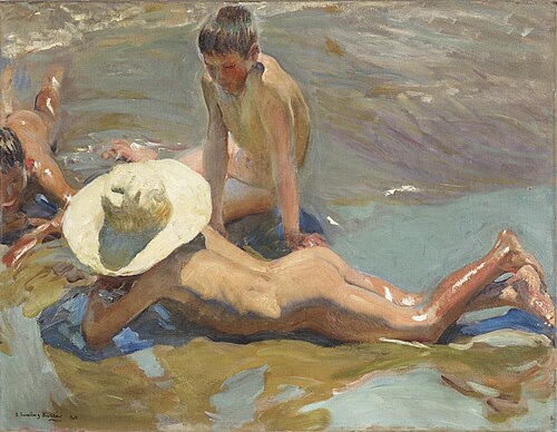 Children on the Beach, 1908, Joaquín Sorolla