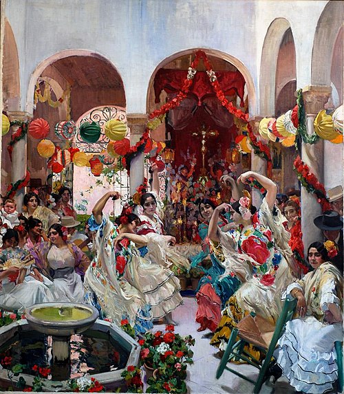 Sevilla, The Dance, 1915, Joaquín Sorolla