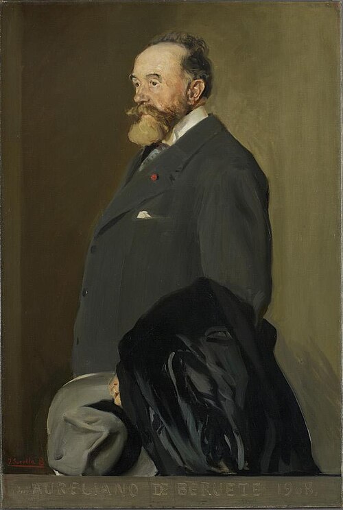 Aureliano de Beruete, 1908, Joaquín Sorolla