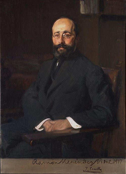 Ramón Menéndez Pidal, 1917, Joaquín Sorolla