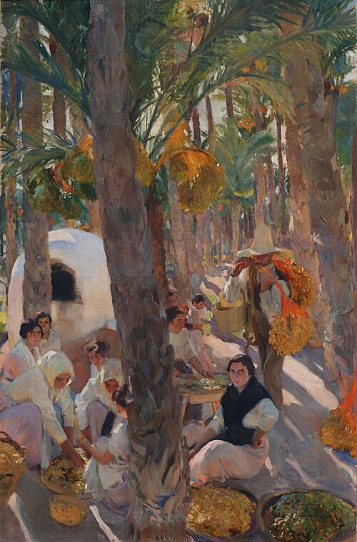 Elche, 1918, Joaquín Sorolla