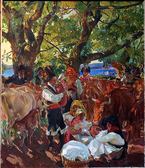 Galicia, 1915, Joaquín Sorolla