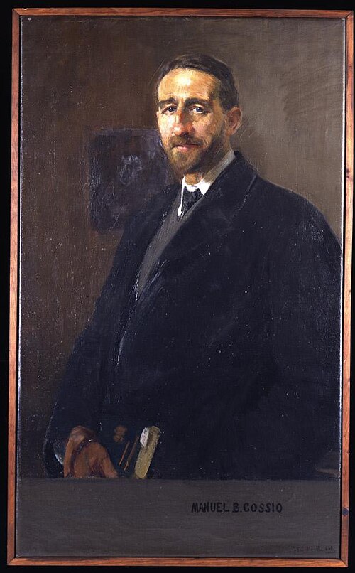 Manuel Bartolomé Cossío, 1908, Joaquín Sorolla