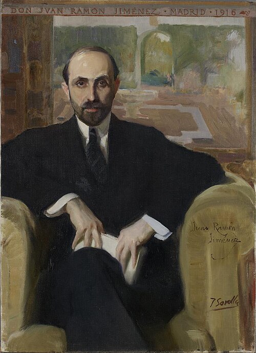 Juan Ramón Jiménez, 1916, Joaquín Sorolla