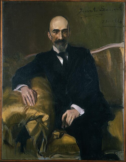 Jacinto Benavente y Martínez, 1917, Joaquín Sorolla