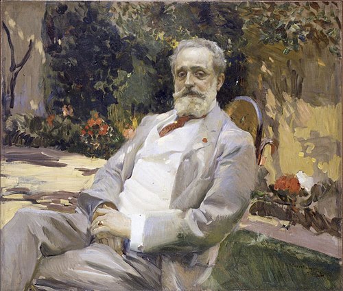 Raimundo de Madrazo y Garreta, 1906, Joaquín Sorolla