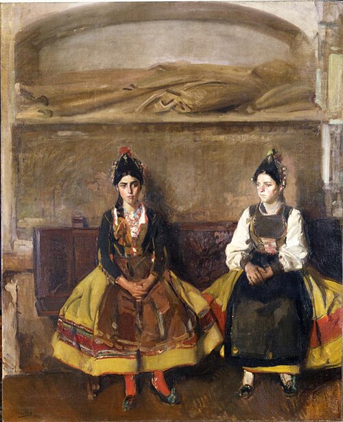 Segovian Peasant Girls (Picturesque Spain, Segovia), 1910, Joaquín Sorolla