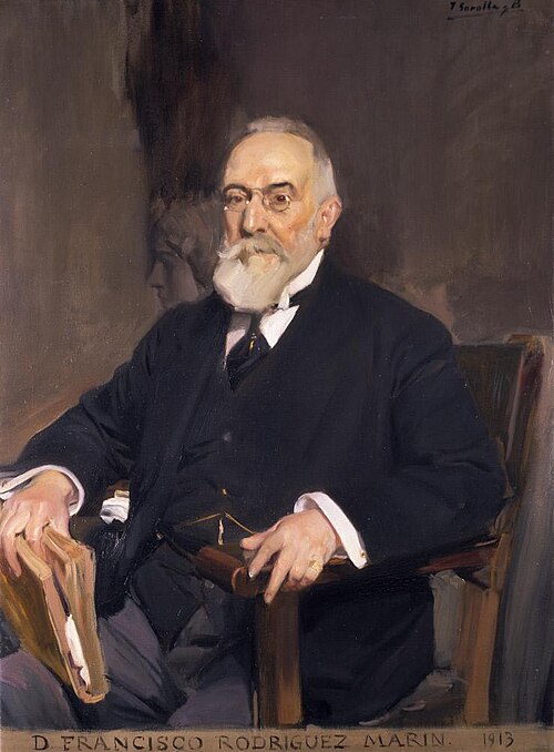 Francisco Rodríguez Marín, 1913, Joaquín Sorolla