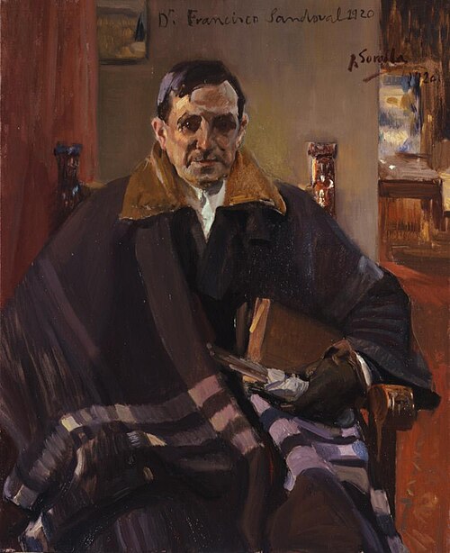 Doctor Francisco Sandoval, 1920, Joaquín Sorolla