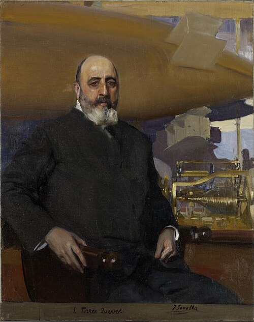 Leonardo Torres Quevedo, 1917, Joaquín Sorolla