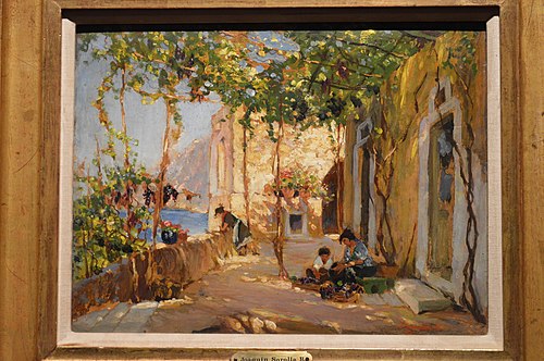 Naples scene, , Joaquín Sorolla