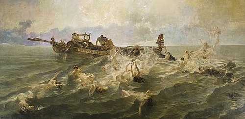 The Nereids, 1886, Joaquín Sorolla