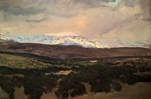 O Guadarrama visto de Angorilla, 1906, Joaquín Sorolla