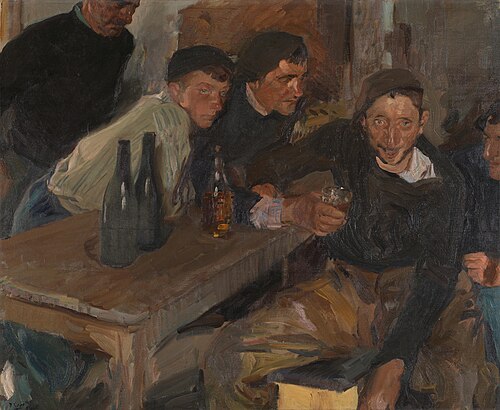 The Drunkard, Zarauz, 1910, Joaquín Sorolla