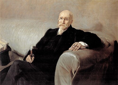 Portrait of José Echegaray, 1905, Joaquín Sorolla