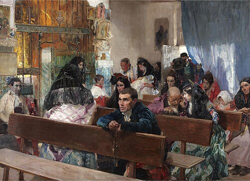 The Christening, 1900, Joaquín Sorolla