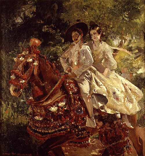 Grupa valenciana, 1906, Joaquín Sorolla