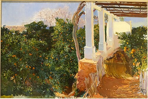 Farm-House, Alcira, , Joaquín Sorolla