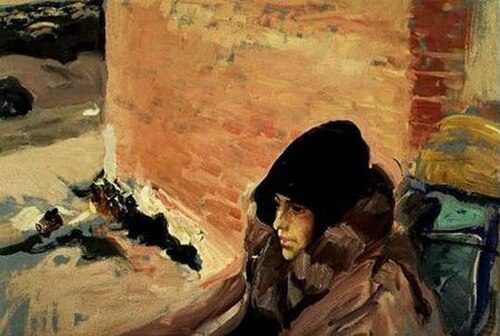 María convaleciente, 1907, Joaquín Sorolla