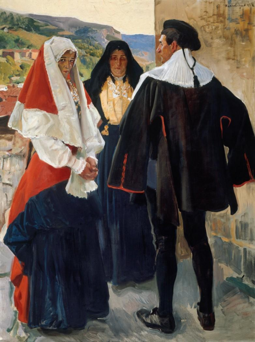 Tipos del Roncal, 1912, Joaquín Sorolla