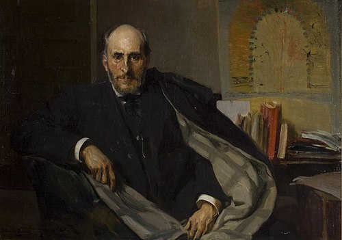 portrait de Santiago Ramón y Cajal, 1906, Joaquín Sorolla