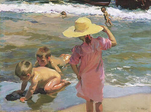The Young Amphibians, 1903, Joaquín Sorolla