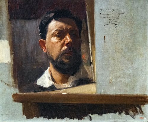 Self-portrait, 1897, Joaquín Sorolla