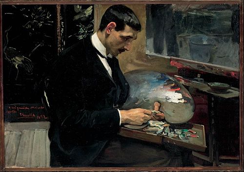 Portrait of Agustín Otermín, 1892, Joaquín Sorolla