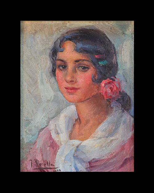 Portrait de femme, 1922, Joaquín Sorolla
