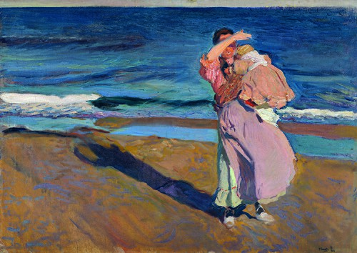 Pêcheuse avec son fils, 1908, Joaquín Sorolla