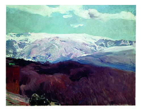 La Sierra Nevada en hiver, 1902, Joaquín Sorolla