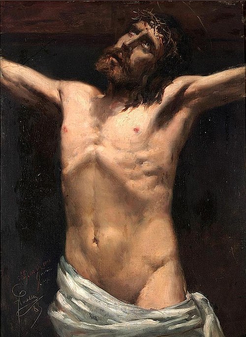 Study of Christ, 1883, Joaquín Sorolla