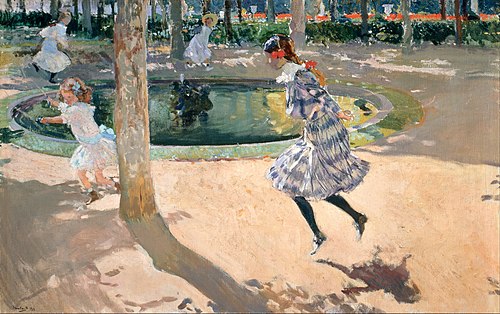Le Saut à la corde, 1911, Joaquín Sorolla
