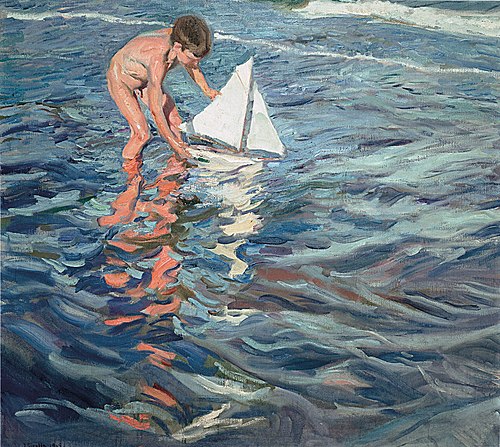 Le Petit Cotre, 1909, Joaquín Sorolla