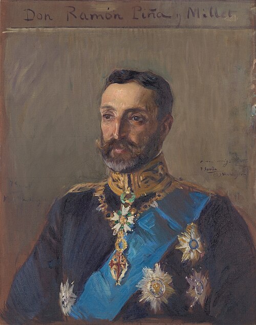 Don Ramón Piña y Millet, 1909, Joaquín Sorolla