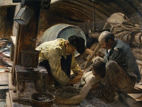 Et en plus elles disent que le poisson est cher !, 1894, Joaquín Sorolla