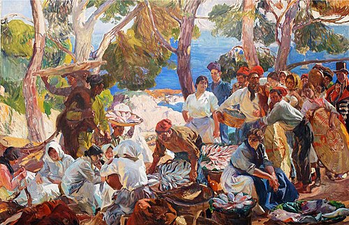 Catalonia. The fish, 1915, Joaquín Sorolla